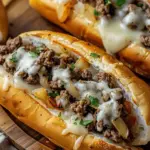 Ground Beef Philly Cheesesteaks