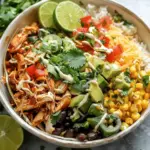 Slow Cooker Chicken Burrito Bowl