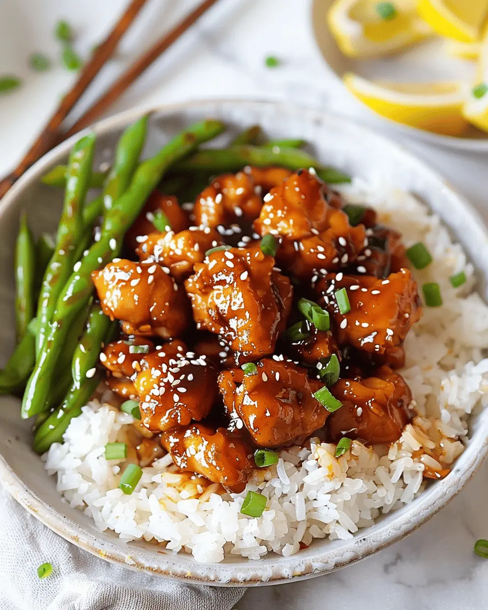 Healthy Sesame Chicken: A Deliciously Wholesome Twist on Takeout