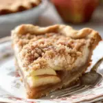 Snickerdoodle Cream Cheese Apple Pie