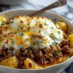 Ground Beef and Potatoes Casserole