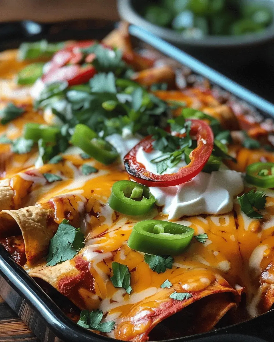 Delicious Chicken Enchiladas: Easy Recipe for Flavorful Family Meals