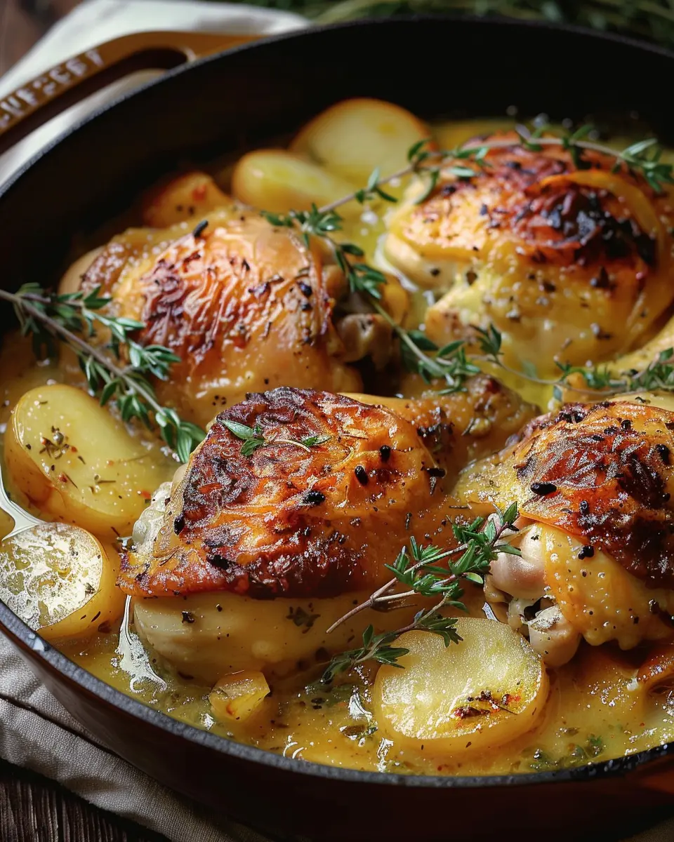 Chicken Normandy: Easy French Apple Cider Chicken Recipe at Home