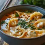 Comforting Thai Potsticker Soup