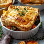 Roasted Autumn Vegetable Pot Pies