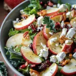 Autumn Harvest Honeycrisp Apple and Feta Salad