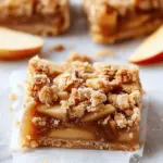 Apple Crisp Shortbread Bars