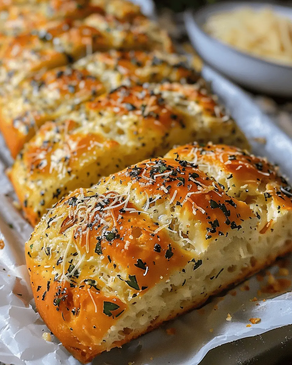 Garlic Parmesan Herb Bread