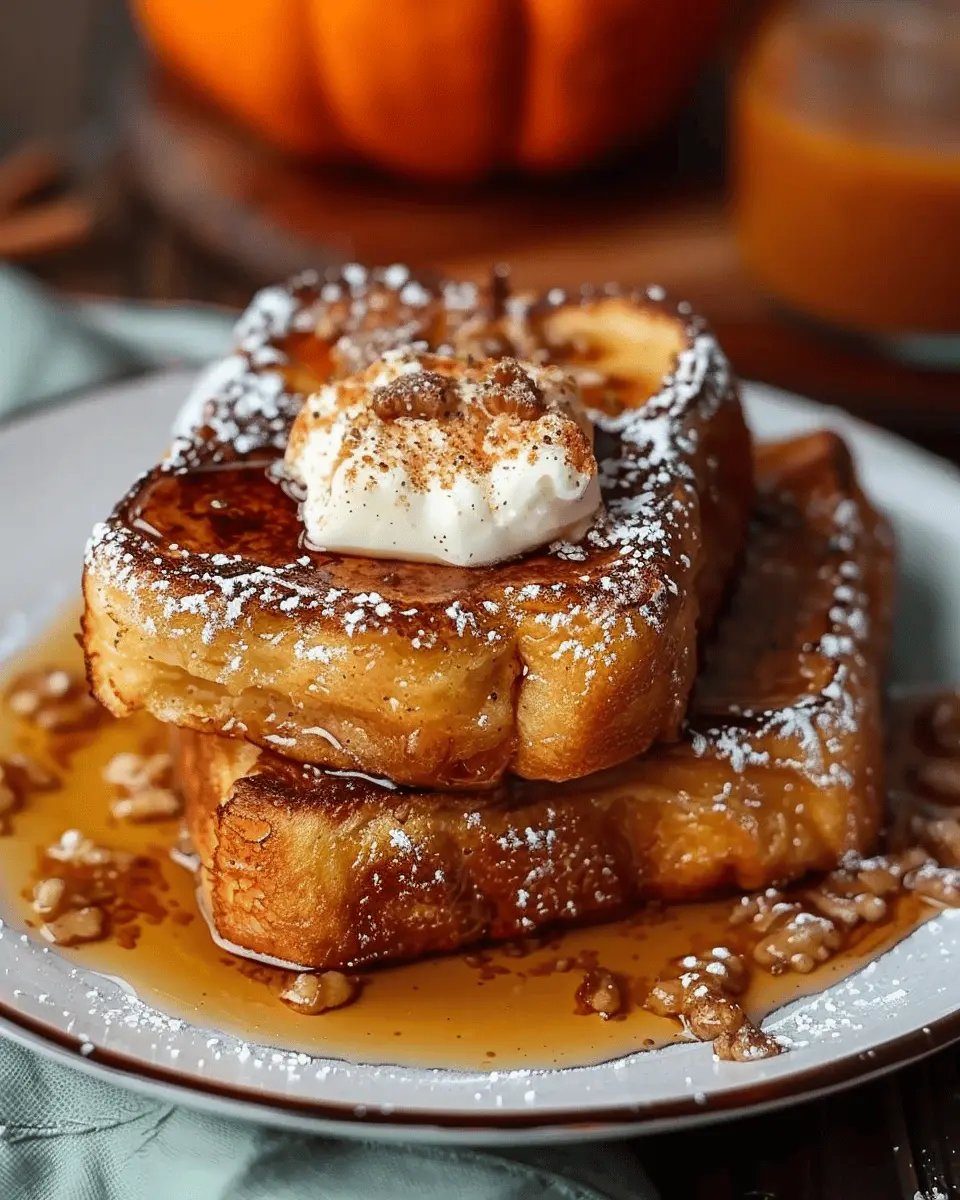 Pumpkin French Toast Breakfast: The Best Cozy Fall Delight