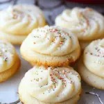 Whipped Shortbread Cookies