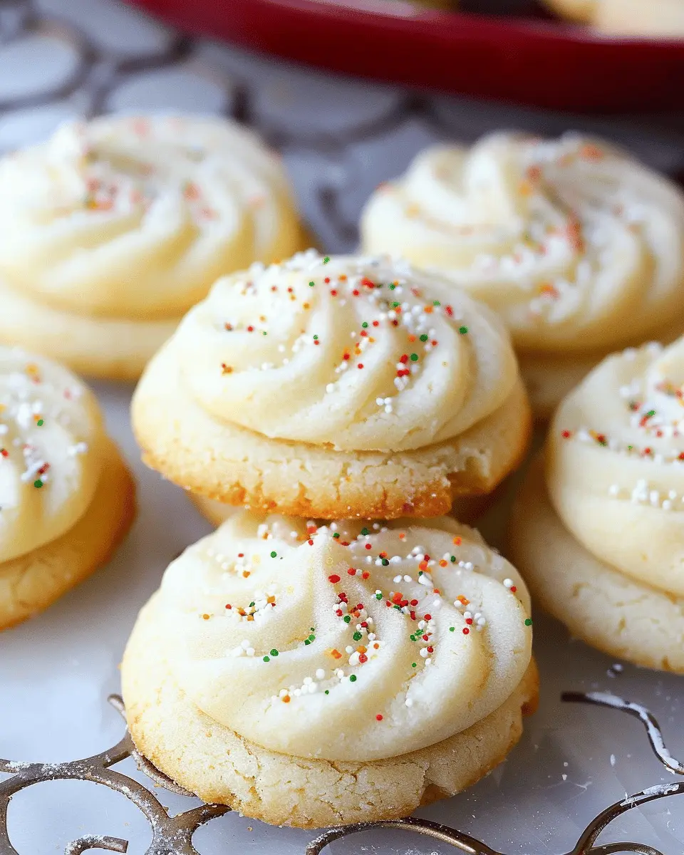 Whipped Shortbread Cookies: The Best Treat for Homemade Delight