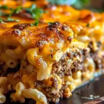 Mac and Cheese Meatloaf Casserole