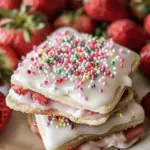 Strawberry Pop Tart Sugar Cookies