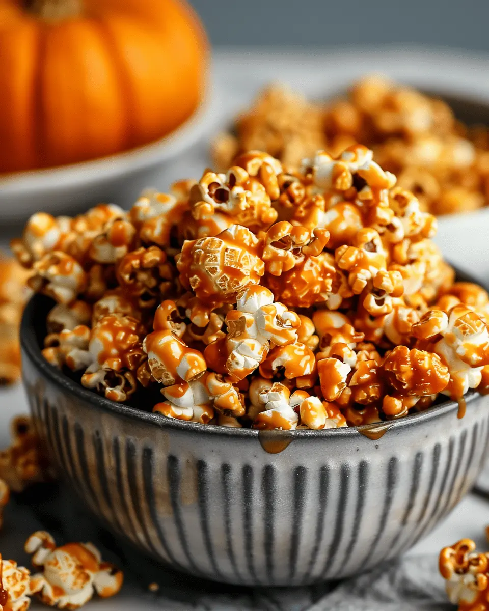 Pumpkin Spice Caramel Popcorn: The Best Homemade Treat to Indulge