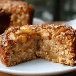Healthy Oatmeal Apple Cake
