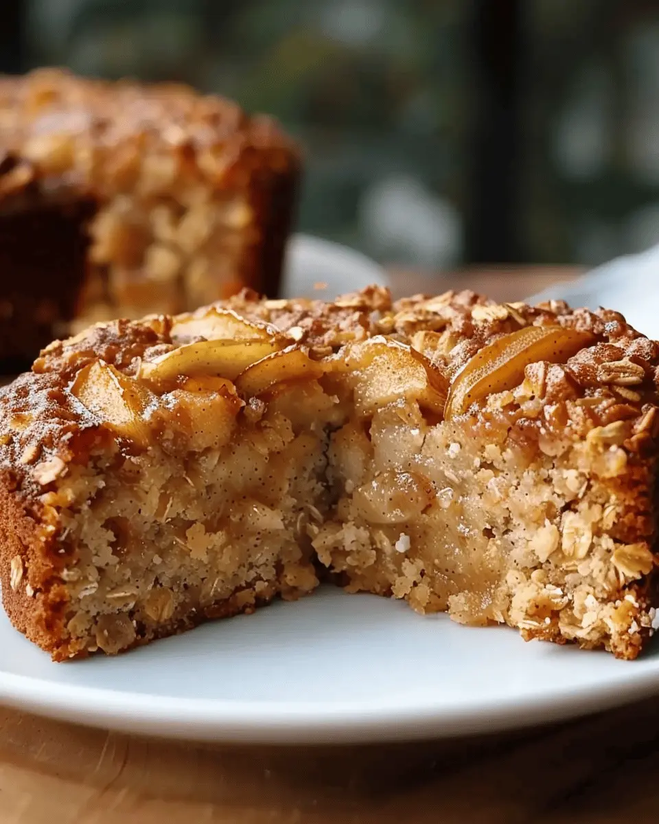 Healthy Oatmeal Apple Cake: A Delightful Guilt-Free Treat
