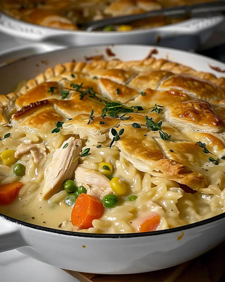 Creamy Chicken Pot Pie Recipe: Indulgent Comfort Food at Home