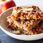 Healthy Breakfast Oatmeal Apple