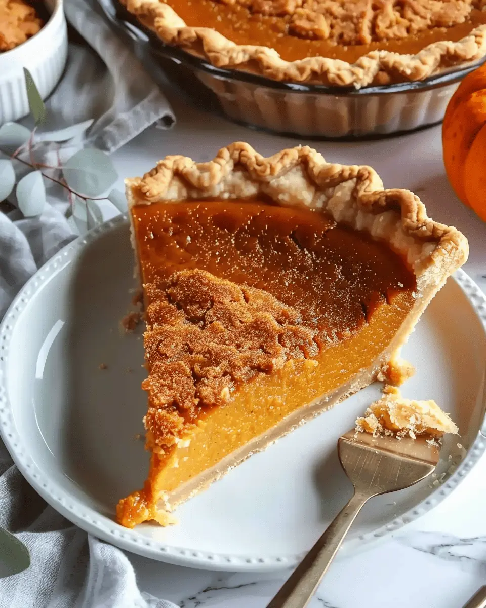 Bourbon Brûlée Pumpkin Pie Recipe: An Indulgent Fall Delight