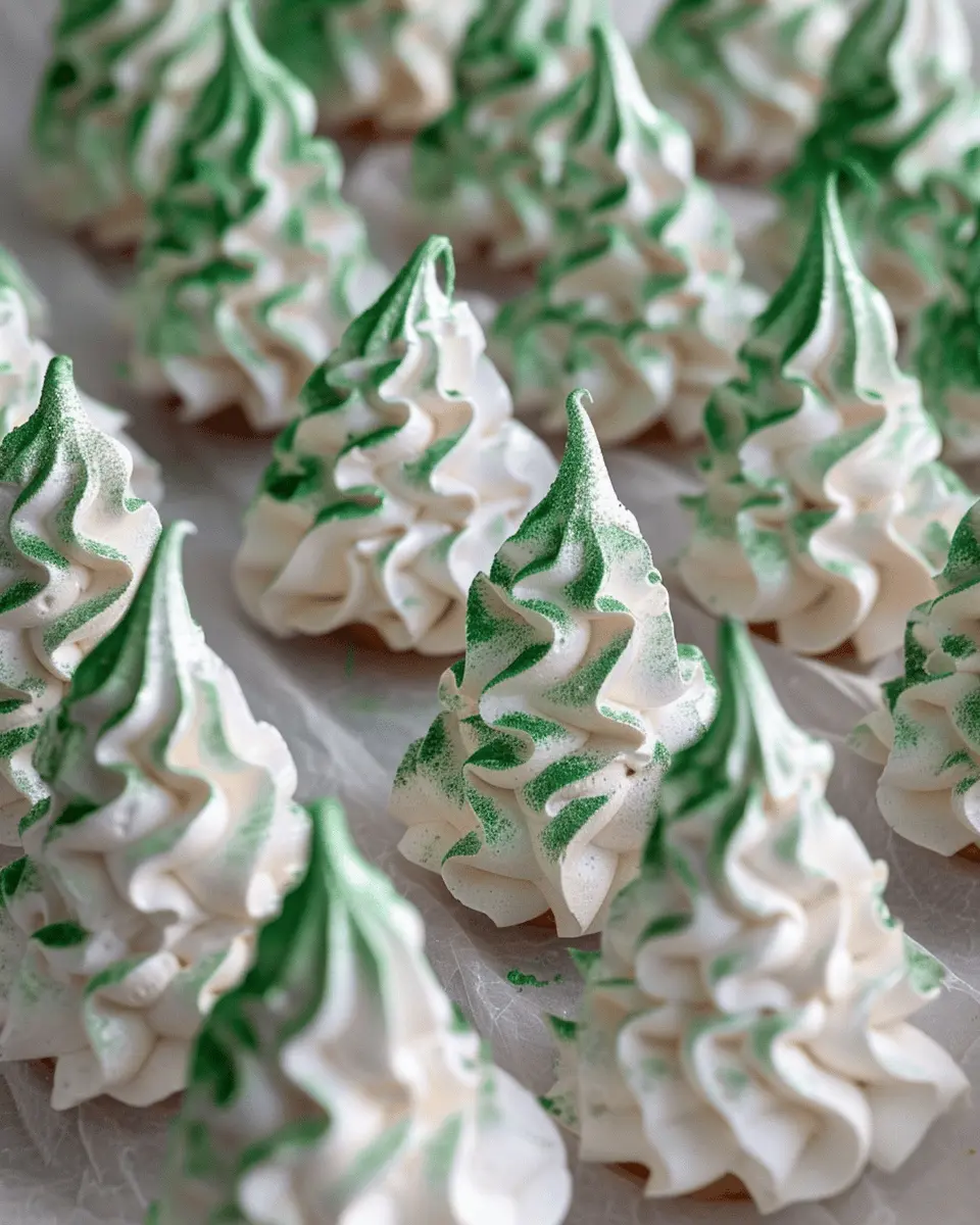 Meringue Trees: Easy and Fun Dessert for Your Holiday Table