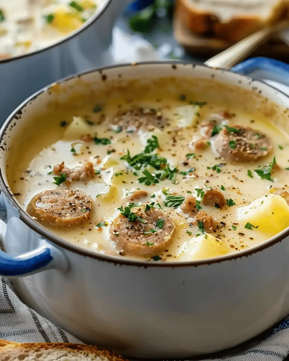 Sausage Potato Soup: Easy Comfort Food with Turkey Bacon Delight