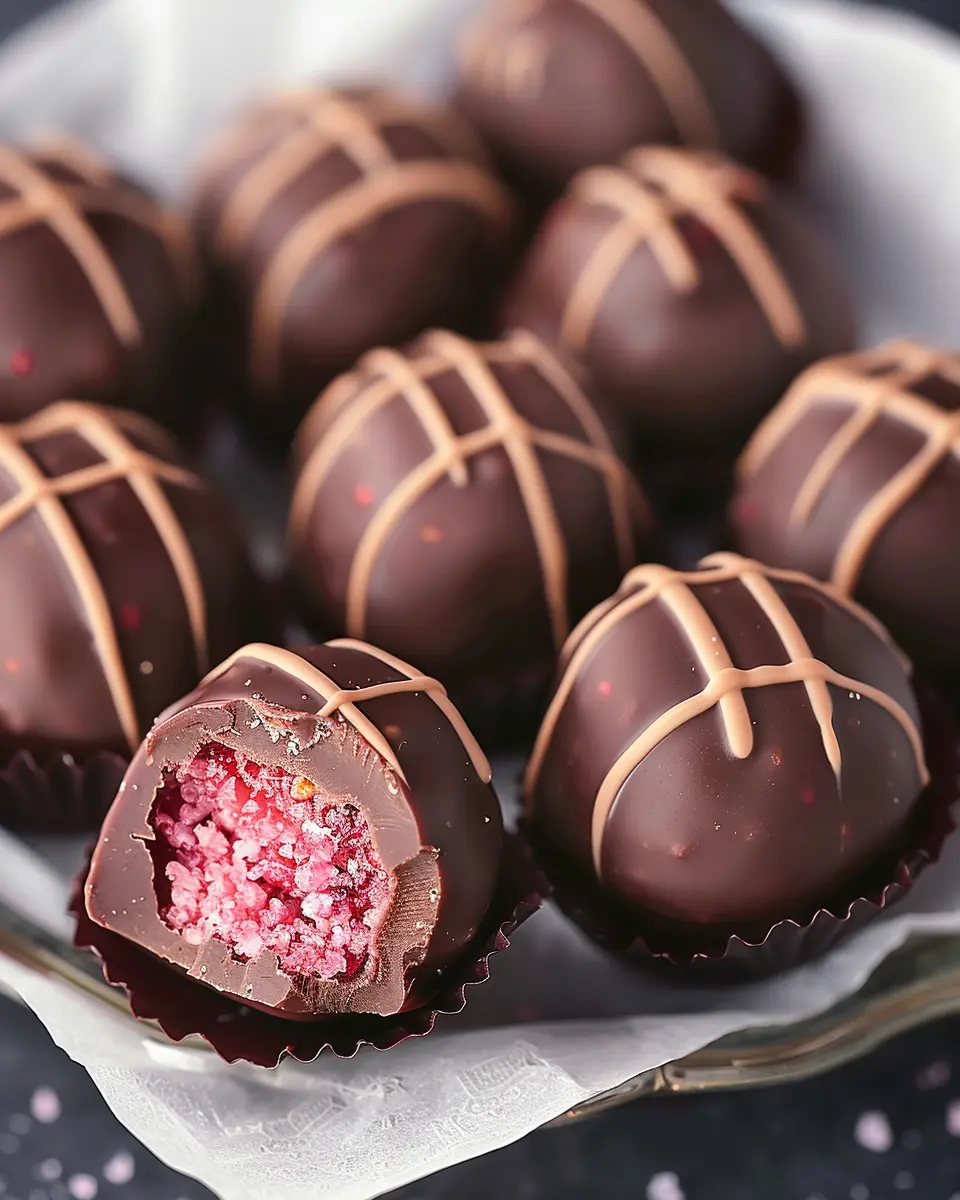 Chocolate Raspberry Truffles: Easy Indulgence for Chocolate Lovers