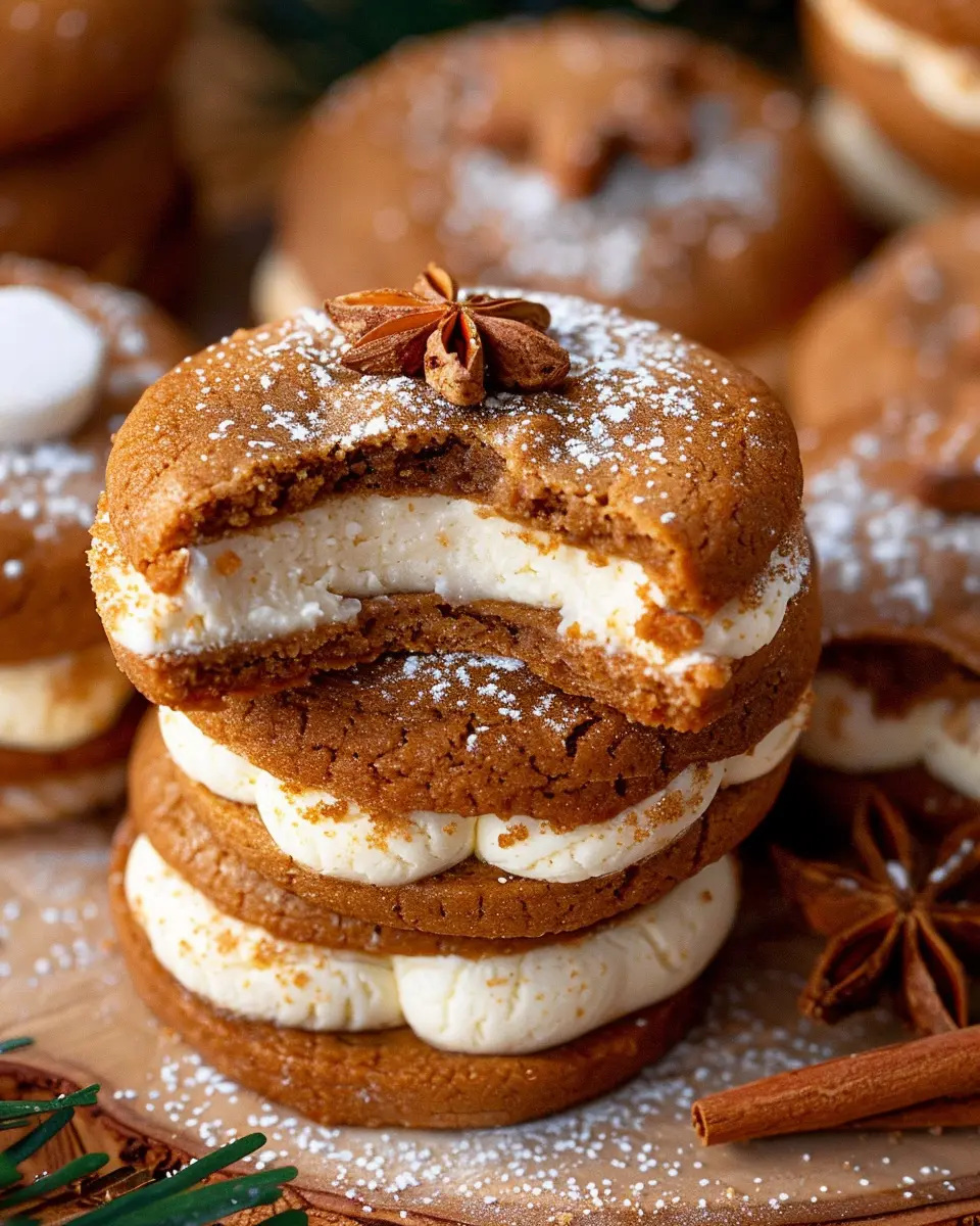 Gingerbread Cheesecake Cookies: The Best Holiday Treats to Bake