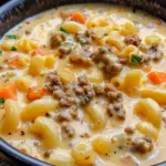 Cheeseburger Macaroni Soup