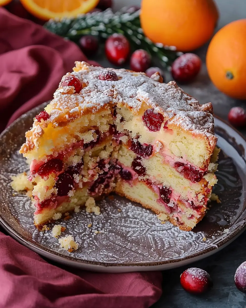 Orange Cranberry Cake: The Best Homemade Delight You’ll Love