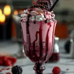 Vampire Bite Red Wine Milkshake