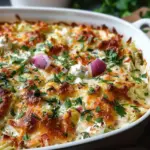 Dump-and-Bake Chicken Tzatziki Casserole