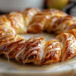 Apple Kringle with Vanilla Glaze Recipe