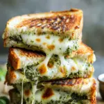 Best Pesto Grilled Cheese
