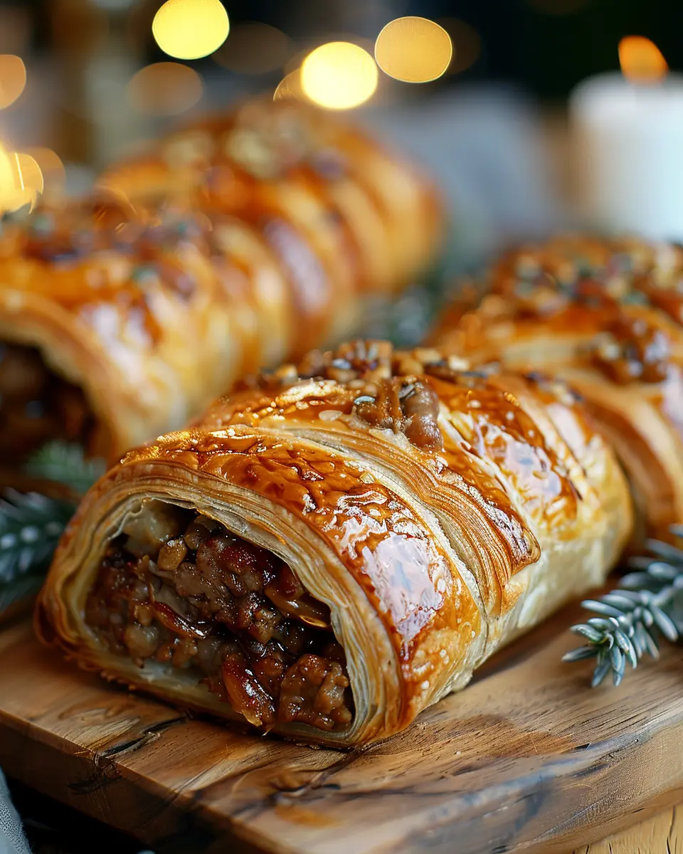 Christmas Sausage Rolls: Easy Beef &amp; Turkey Bacon Delights for the Holidays