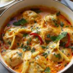 Curry Soup with Dumplings