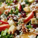Honeycrisp Apple Feta Salad