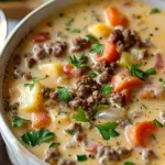 Cheeseburger Soup Recipe