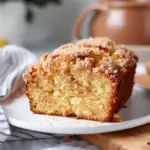 Vanilla Eggnog Bread with Crumb Topping