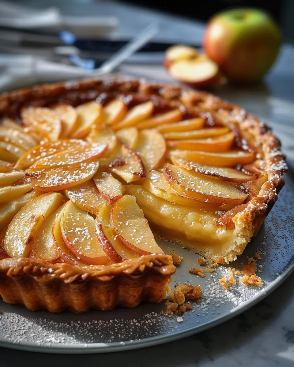 24-Minute Apple Frangipane Tart: An Easy, Indulgent Delight