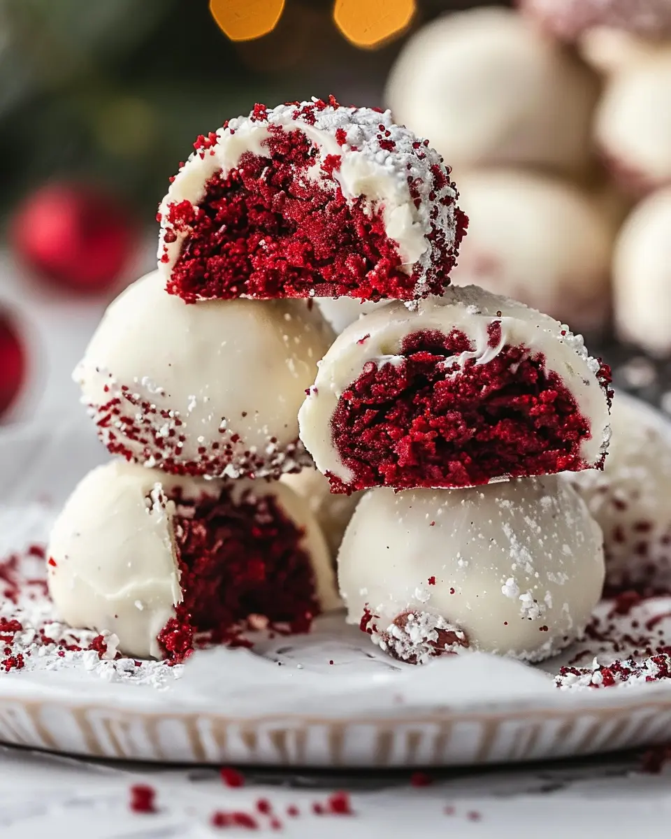 Red Velvet Snowball Cookies: Easy Indulgence for Any Occasion