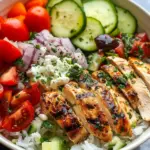 Greek Chicken Bowls