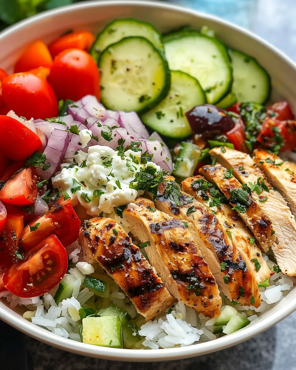 Greek Chicken Bowls: Easy, Flavorful Meals for Any Night