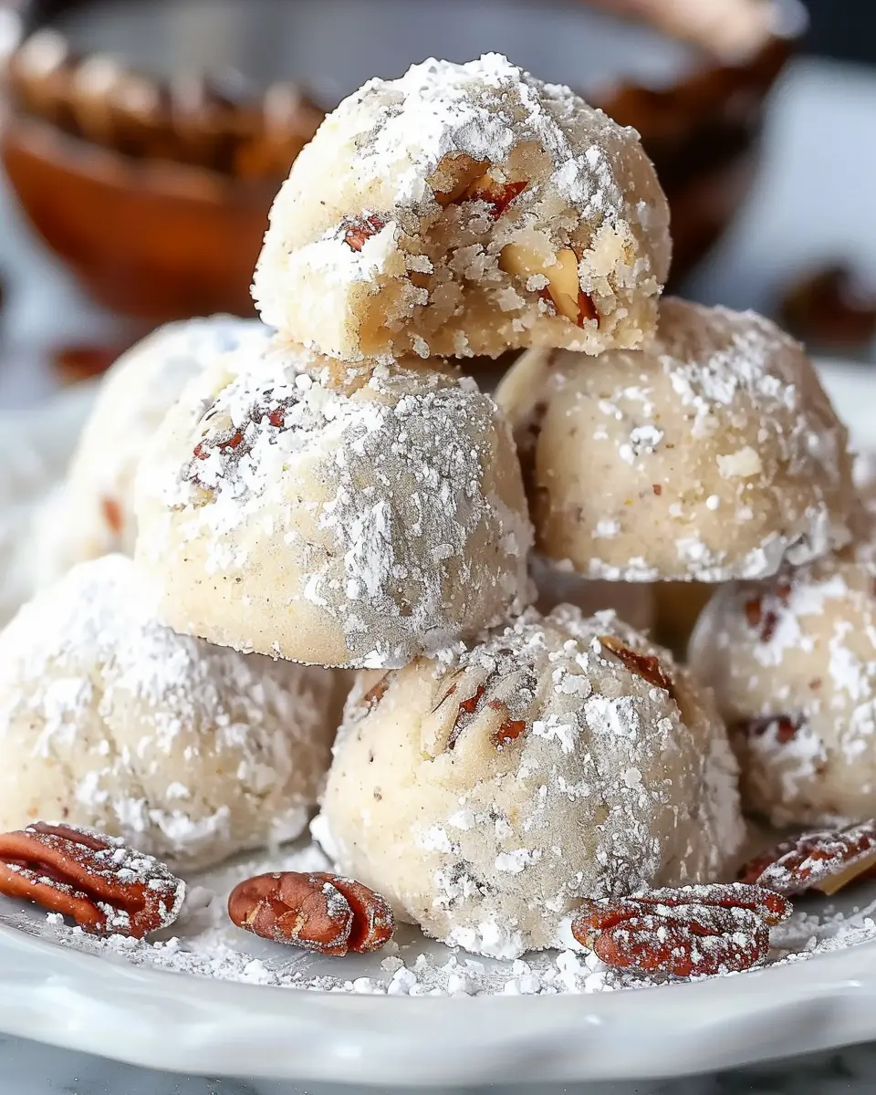 Buttery Pecan Snowball Cookies: The Best Treat for Everyone