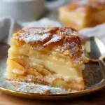 French Apple Invisible Cake