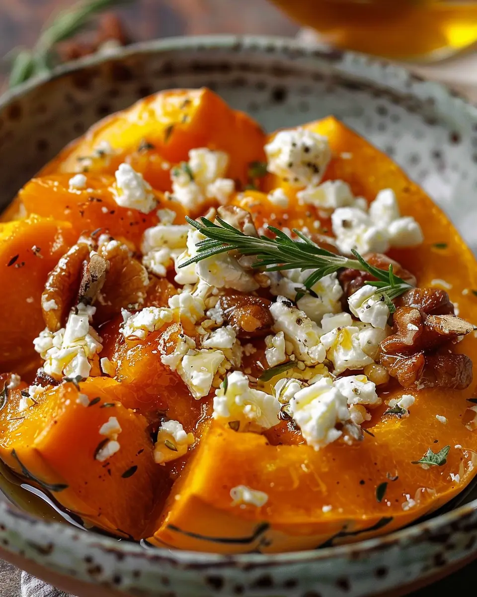 Pumpkin With Feta & Honey: A Joyful Twist on Comfort Food