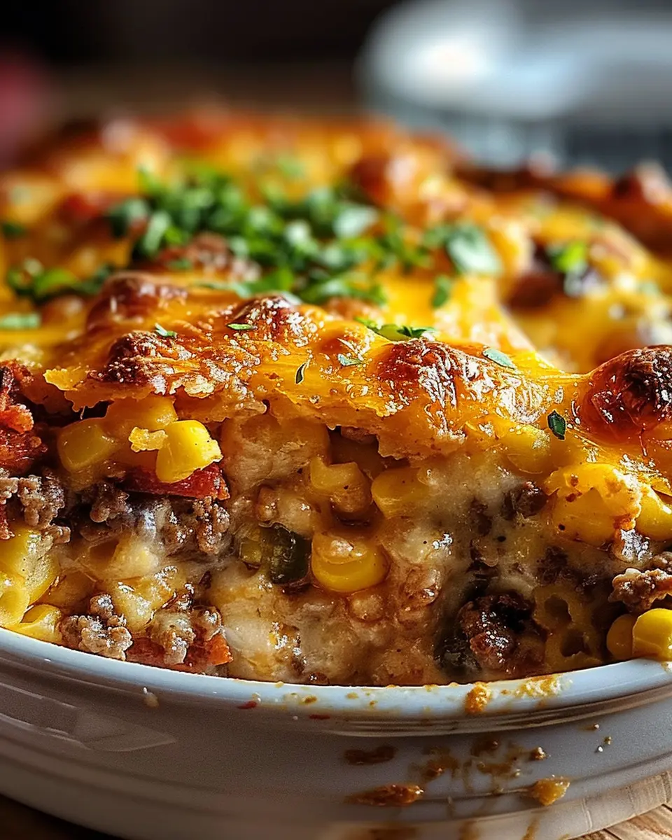 Cowboy Casserole: A Comforting and Easy Turkey Bacon Delight