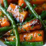 Honey Glazed Carrots & Green Beans