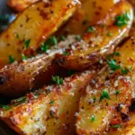 Baked Garlic Parmesan Potato Wedges