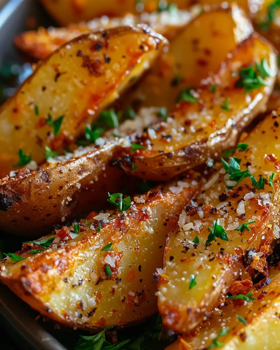 Baked Garlic Parmesan Potato Wedges: The Best Comfort Food Upgrade